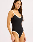 Seafolly - Bandwave DD One Piece Black