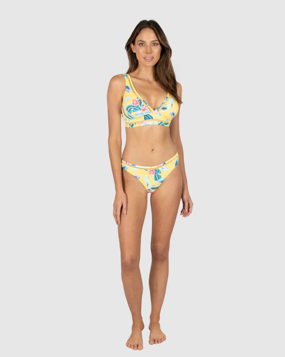 Baku - Jamaica D/DD Longline Bra Bikini Top