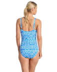 Jantzen - Bazaar DD/E Front Ruched One Piece Blue