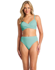 Sunseeker - Summer Surf Twist Front Bralette
