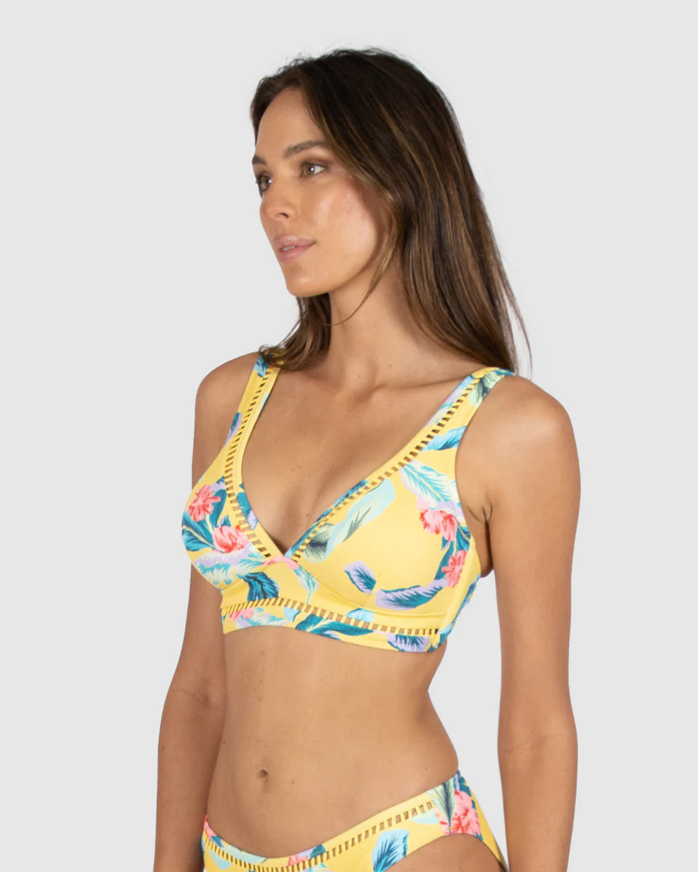 Baku - Jamaica D/DD Longline Bra Bikini Top