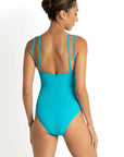 Sunseeker - Wave Cheeky Double Strap One Piece