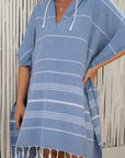 Sunseeker - Summer Stripe Poncho