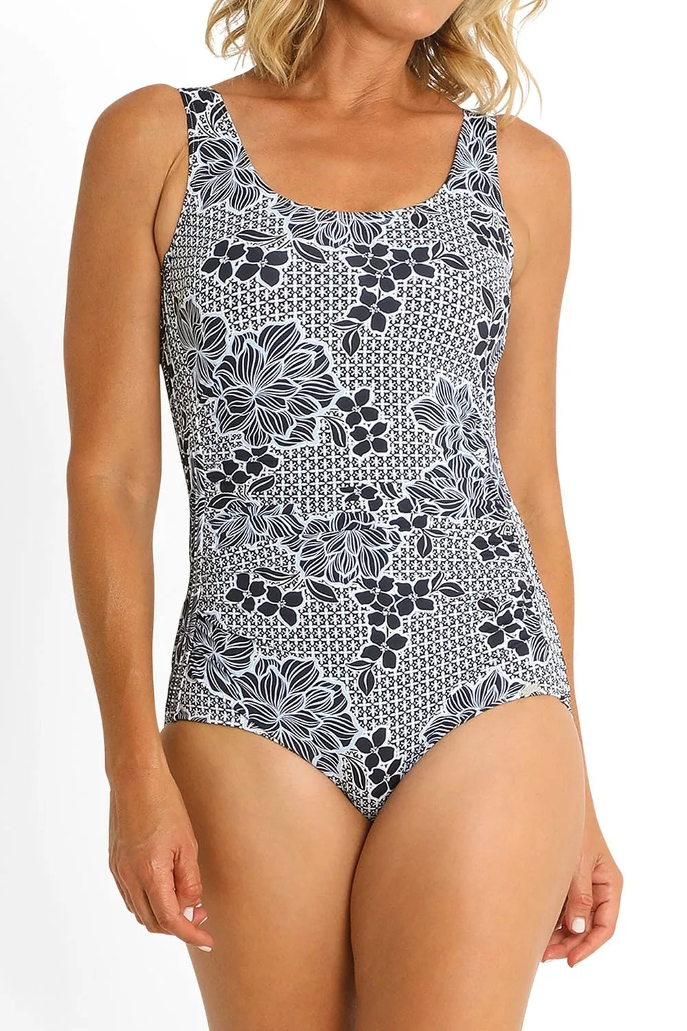 Jantzen - Tunsley Pintuck Mastectomy One Piece