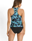 Sunseeker - Pina Colada High Neck Singlet