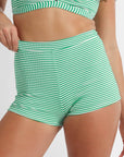 Sunseeker - Summer Surf High Waisted Boyleg Pant