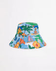 Seafolly - Viva Vacation Oversized Bucket Hat Powder Blue