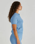 Sass - Aubrie Knit Polo Blue