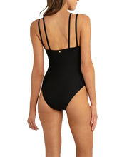 Load image into Gallery viewer, Sunseeker - Reset Mesh Cheeky Double Strap One Piece
