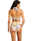 Seafolly - Riviera Coast Reversible Multifit Longline Tri Top White