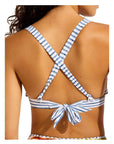 Seafolly - Riviera Coast Reversible Multifit Longline Tri Top White