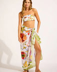 Seafolly - Riviera Coast Sarong Sage