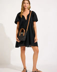 Seafolly - Carried Away Micro Tote Bag Black
