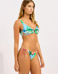 Seafolly - Viva Vacation Ring Front Tank Powder Blue