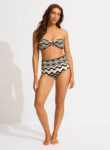 Load image into Gallery viewer, Seafolly - Neue Wave Ring Front Bandeau
