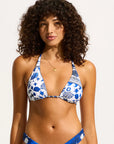 Seafolly - Corfu Reversible Longline Slide Tri Top