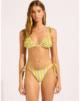 Seafolly - Positano Tie Side Rio Pant Aloe Gel