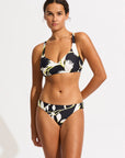 Seafolly - Birds of Paradise DD Sweetheart Halter Bikini Top