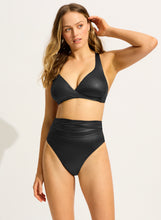 Load image into Gallery viewer, Seafolly - Soleil Roll Top High Rise Pant
