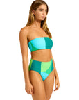 Seafolly - Sorrento Reversible Tube Top Vivid Green
