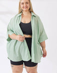 Noosa Shirt - Sage Green