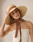 Cara Ribbon Straw Hat