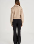 All Fenix - 1/2 Button Polo Knit Toffee