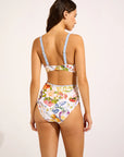 Seafolly - Riviera Coast High Waisted Pant White