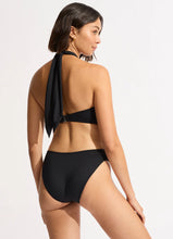 Load image into Gallery viewer, Seafolly - Seafolly Collective High Leg Ruched Side Bikini Bottom
