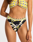 Seafolly - Birds of Paradise High Rise Bikini Bottom