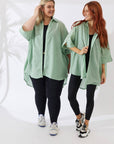 Noosa Shirt - Sage Green