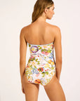 Seafolly - Rivera Coast Bandeau One Piece White