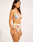 Seafolly - Riviera Coast High Waisted Pant White