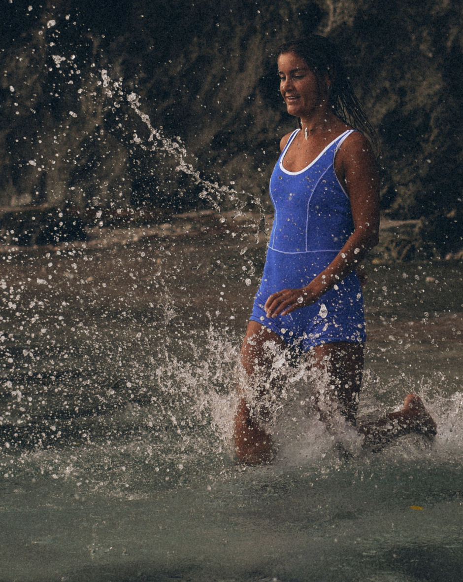 Ceacea - Harper Shorty Surf Suit Blue