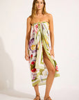 Seafolly - Riviera Coast Sarong Sage