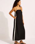 Seafolly - Beachedit Bandeau Maxi Dress Black