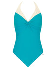 Opera - Turquoise Halter One Piece