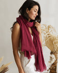 Sarong / Scarf - Wine