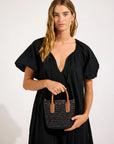 Seafolly - Carried Away Micro Tote Bag Black