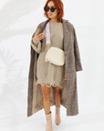 Vegan PU Leather Miami Crossbody - Ivory