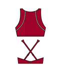Baku -  Rococco High Neck Bra Bikini Top