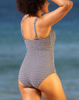 La Sculpte - One Piece Swimsuit Black Gingham