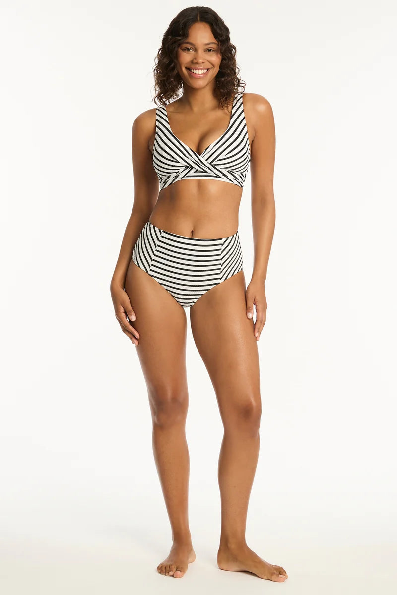 Sea Level - Amalfi Cross Front Multifit Bra Top