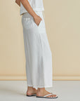 Betty Basics - Copacabana White Relax Pant
