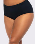 La Sculpte - Women's Chlorine Resistant Bikini Bottom Black