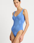 Bond-Eye - Cornflower Floral Mara One Piece