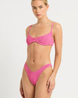 Bond-Eye - Wildberry Lurex Gracie Balconette Top