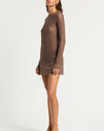 Bond-Eye - Bound Gisele 2.0 Mini Dress Rosewood Mesh