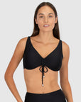 Baku - Rococco F Cup Triangle Bra Nero