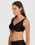 Baku - Rococco F Cup Triangle Bra Nero